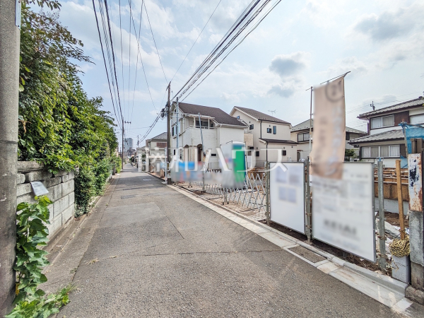 接道状況および現場風景 【国分寺市本多4丁目】 接道状況および現場風景 【国分寺市本多4丁目】