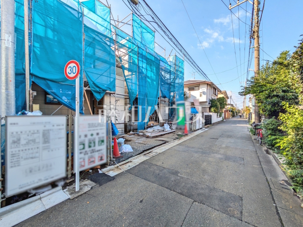 接道状況および現場風景 【国分寺市本多4丁目】 接道状況および現場風景 【国分寺市本多4丁目】
