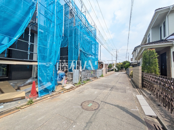 接道状況および現場風景 【志木市柏町2丁目】 接道状況および現場風景 【志木市柏町2丁目】