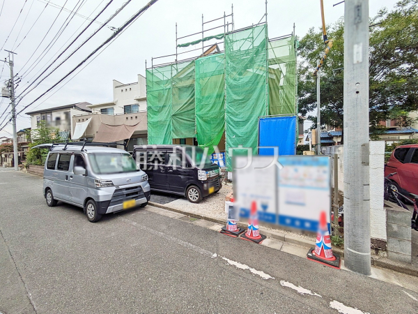 接道状況および現場風景 【清瀬市竹丘3丁目】 接道状況および現場風景 【清瀬市竹丘3丁目】