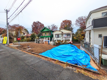≪現地外観≫きれいに整備された敷地。これから夢の新邸がここに建ちます。 【府中市紅葉丘2丁目】/撮影日2025/11/27