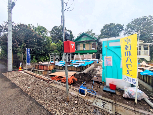 ≪1号棟 外観≫建物のプレゼンをさせていただきますので、実際の完成イメージを思い描いていただくことができます。お気軽にお問合せ下さい。 【府中市紅葉丘2丁目】