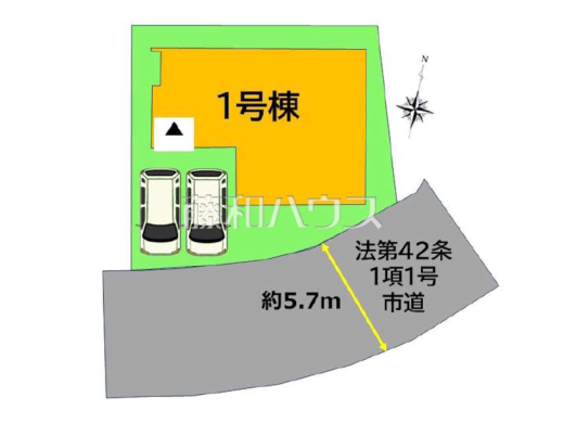 全体区画図 【福岡市早良区野芥7丁目】
