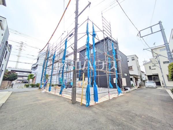 接道状況および現場風景 【朝霞市本町1丁目】 接道状況および現場風景 【朝霞市本町1丁目】