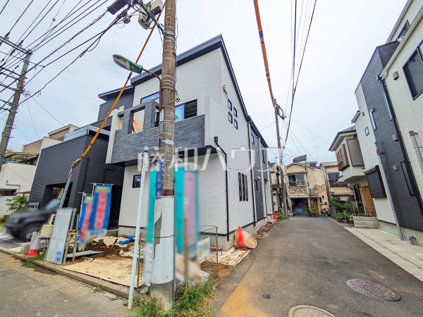 接道状況および現場風景 【朝霞市本町1丁目】 接道状況および現場風景 【朝霞市本町1丁目】