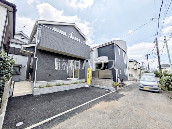 接道状況および現場風景 【狛江市中和泉5丁目】 接道状況および現場風景 【狛江市中和泉5丁目】