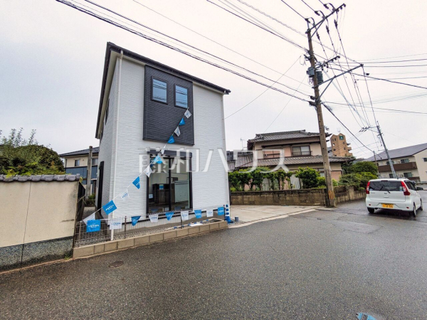 接道状況および現場風景 【糟屋郡志免町南里3丁目】 接道状況および現場風景 【糟屋郡志免町南里3丁目】