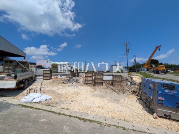 接道状況および現場風景 【南城市玉城字富里】 接道状況および現場風景 【南城市玉城字富里】