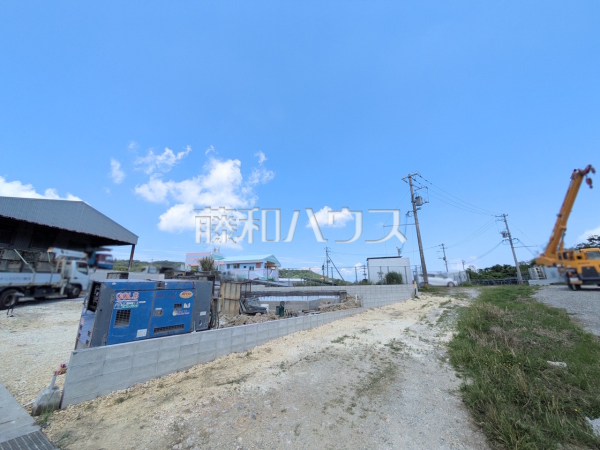 接道状況および現場風景 【南城市玉城字富里】 接道状況および現場風景 【南城市玉城字富里】