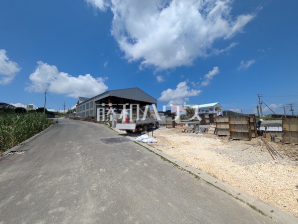 接道状況および現場風景 【南城市玉城字富里】 接道状況および現場風景 【南城市玉城字富里】