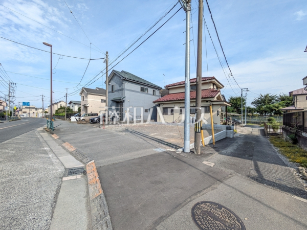 接道状況および現場風景 【昭島市宮沢町3丁目】 接道状況および現場風景 【昭島市宮沢町3丁目】