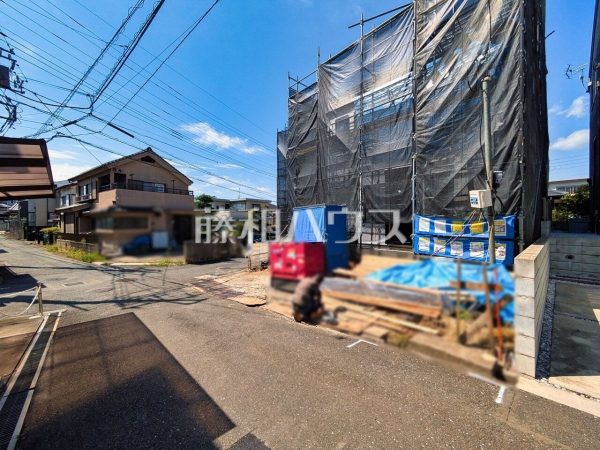 接道状況および現場風景 【所沢市大字山口】 接道状況および現場風景 【所沢市大字山口】
