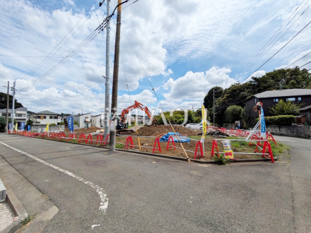 接道状況および現場風景 【調布市東つつじケ丘3丁目】/撮影日2026/08/09