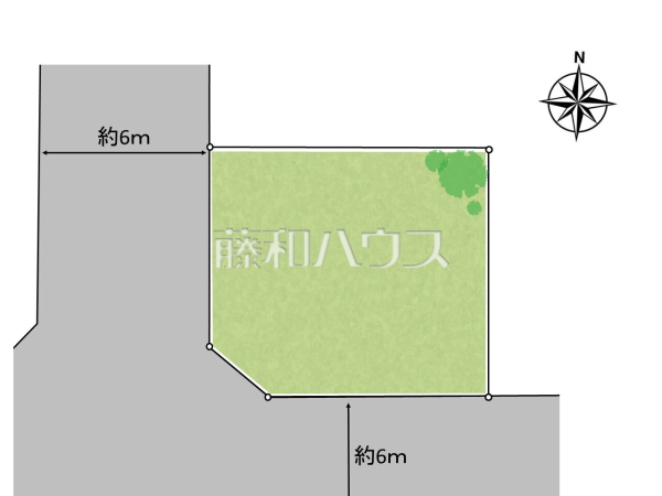 全体区画図 【所沢市大字上安松】 全体区画図 【所沢市大字上安松】