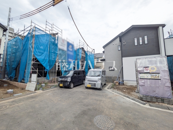 接道状況および現場風景 【西東京市芝久保町3丁目】 接道状況および現場風景 【西東京市芝久保町3丁目】