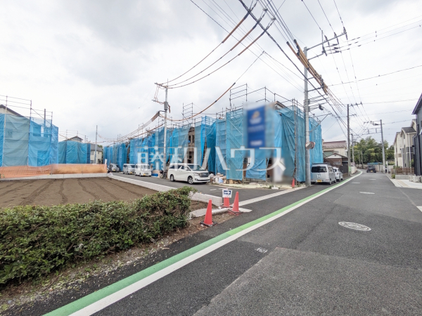 接道状況および現場風景 【西東京市芝久保町3丁目】 接道状況および現場風景 【西東京市芝久保町3丁目】