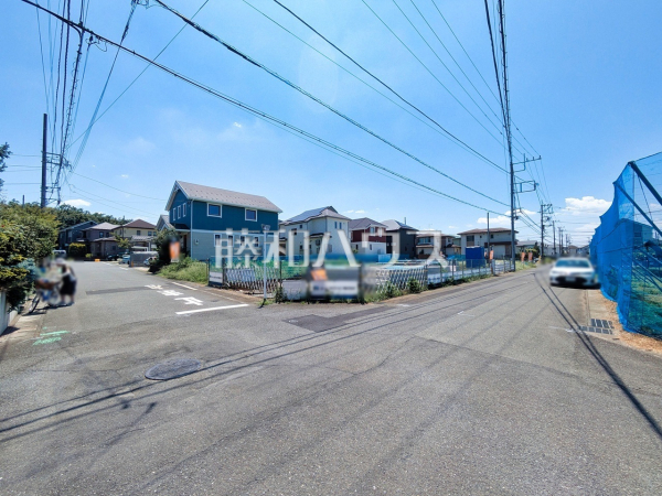 接道状況および現場風景 【日野市新町4丁目】 接道状況および現場風景 【日野市新町4丁目】