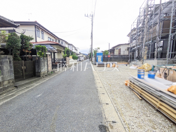 接道状況および現場風景 【福岡市南区屋形原3丁目】 接道状況および現場風景 【福岡市南区屋形原3丁目】