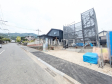 接道状況および現場風景 【福岡市西区野方5丁目】 接道状況および現場風景 【福岡市西区野方5丁目】