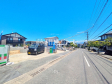接道状況および現場風景 【福岡市西区野方5丁目】 接道状況および現場風景 【福岡市西区野方5丁目】