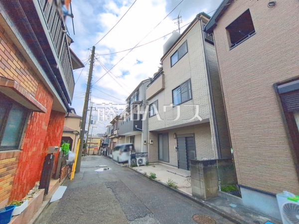接道状況および現場風景 【朝霞市溝沼7丁目】 接道状況および現場風景 【朝霞市溝沼7丁目】