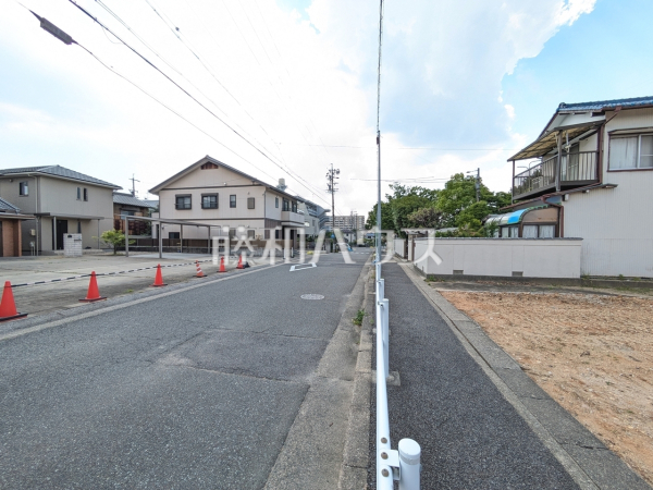 接道状況および現場風景 【名古屋市守山区森孝1丁目】 接道状況および現場風景 【名古屋市守山区森孝1丁目】