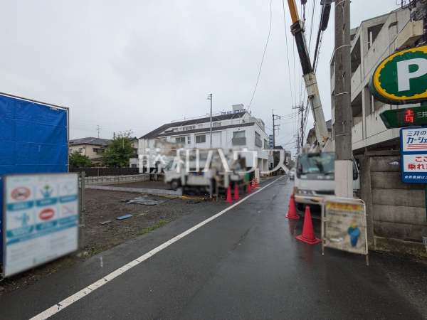接道状況および現場風景 【小金井市東町4丁目】 接道状況および現場風景 【小金井市東町4丁目】