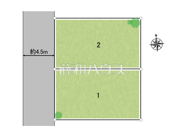 全体区画図 【小金井市東町4丁目】 全体区画図 【小金井市東町4丁目】