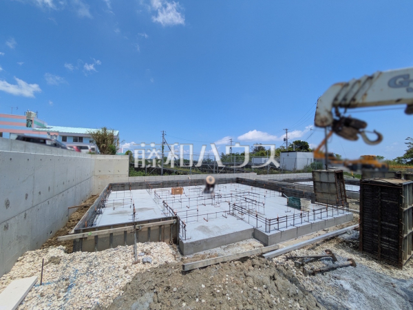 A号棟 現場風景 【南城市玉城字富里】 A号棟 現場風景 【南城市玉城字富里】