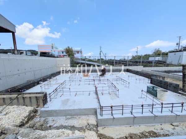 A号棟 現場風景 【南城市玉城字富里】 A号棟 現場風景 【南城市玉城字富里】
