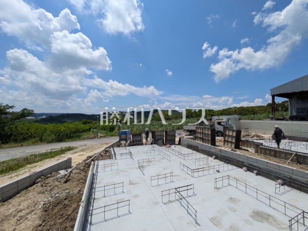 B号棟 現場風景 【南城市玉城字富里】 B号棟 現場風景 【南城市玉城字富里】