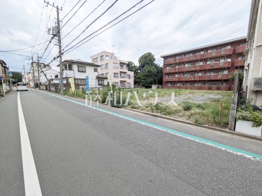 接道状況および現場風景 【小平市天神町1丁目】