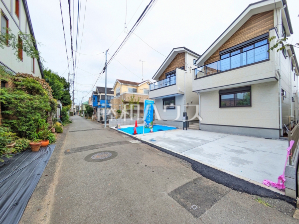 接道状況および現場風景 【国分寺市本多5丁目】 接道状況および現場風景 【国分寺市本多5丁目】