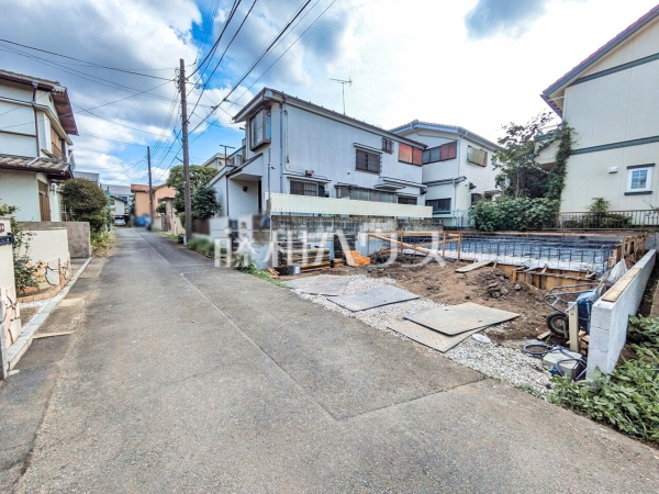 接道状況および現場風景 【小平市仲町】 接道状況および現場風景 【小平市仲町】