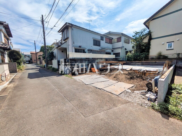 接道状況および現場風景 【小平市仲町】 接道状況および現場風景 【小平市仲町】