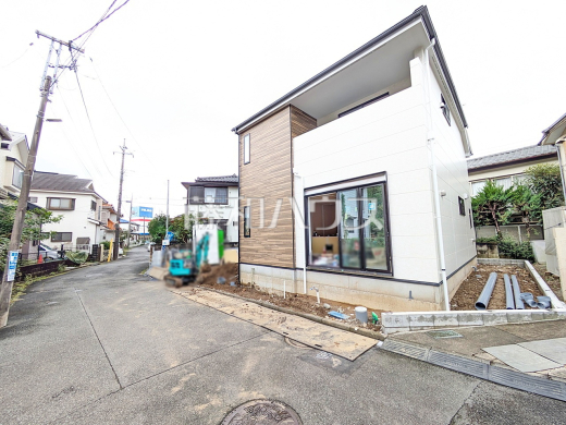 接道状況および現場風景 【日野市南平2丁目】