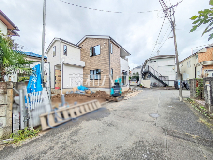 接道状況および現場風景 【日野市南平2丁目】/撮影日2026/09/17