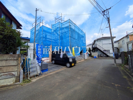接道状況および現場風景 【日野市南平2丁目】/撮影日2026/08/21