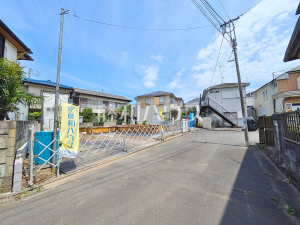 接道状況および現場風景