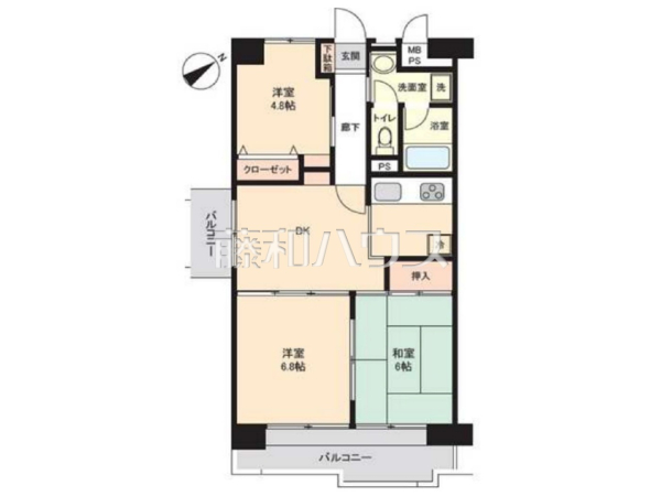 間取図 【オリエント聖蹟桜ヶ丘ハウス】 間取図 【オリエント聖蹟桜ヶ丘ハウス】