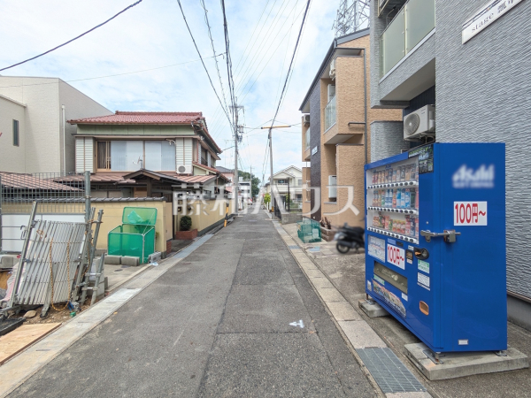 接道状況および現場風景 【名古屋市守山区西島町】 接道状況および現場風景 【名古屋市守山区西島町】