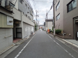 接道状況および現場風景 【中野区中央5丁目】 接道状況および現場風景 【中野区中央5丁目】