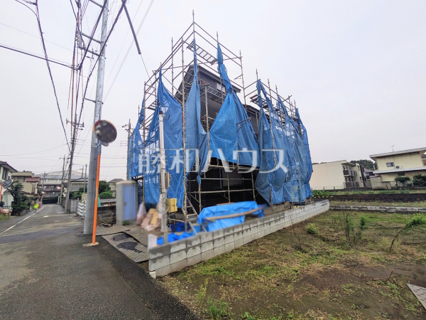 接道状況および現場風景 【調布市深大寺北町5丁目】 接道状況および現場風景 【調布市深大寺北町5丁目】