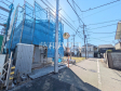 接道状況および現場風景 【調布市深大寺北町5丁目】 接道状況および現場風景 【調布市深大寺北町5丁目】