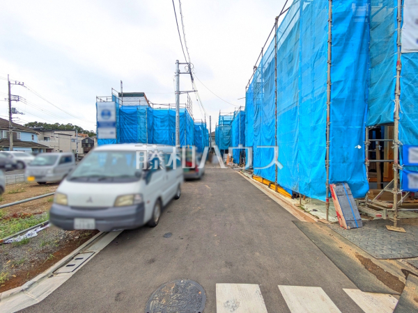 接道状況および現場風景 【小平市小川東町】 接道状況および現場風景 【小平市小川東町】