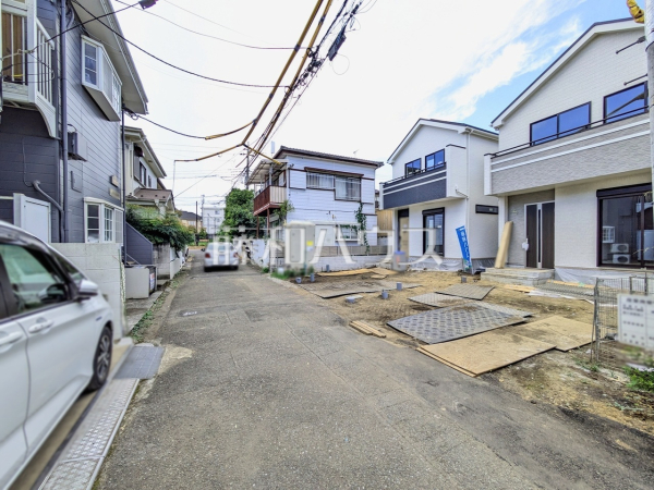 接道状況および現場風景 【小平市上水南町2丁目】 接道状況および現場風景 【小平市上水南町2丁目】