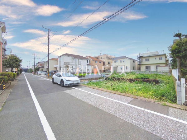 接道状況および現場風景 【日野市東豊田4丁目】 接道状況および現場風景 【日野市東豊田4丁目】