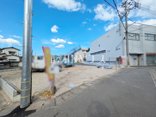 接道状況および現場風景 【福岡市南区老司1丁目】 接道状況および現場風景 【福岡市南区老司1丁目】