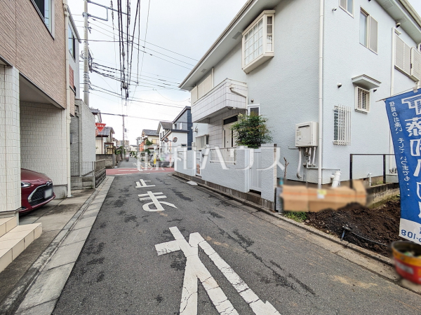接道状況および現場風景 【志木市本町3丁目】 接道状況および現場風景 【志木市本町3丁目】