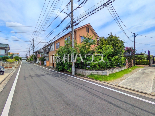 接道状況および現場風景 【立川市若葉町3丁目】 接道状況および現場風景 【立川市若葉町3丁目】